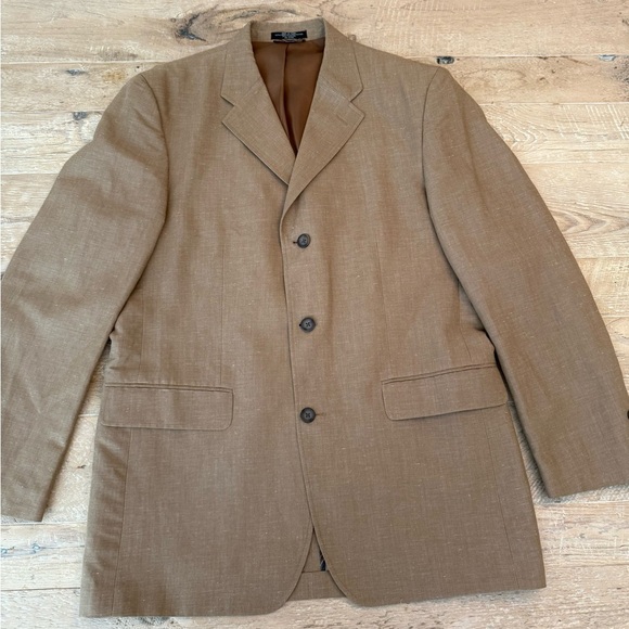 KILBURNE & FINCH FINE CLOTHERS MENS BLAZER Linen blend size 39-40 M - Picture 1 of 7